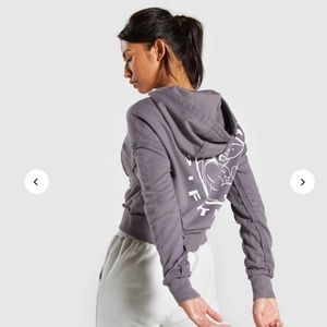 GYMSHARK Legacy Fitness Track Top/Hoodie